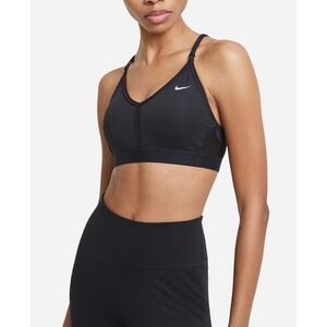 Nike Dri Fit Women's Light-Support Padded V-Neck Sports Bra